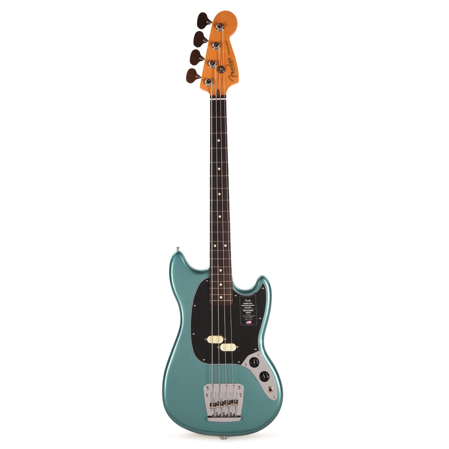 Fender American Professional Classic Mustang Bass Faded Sherwood Green Metallic