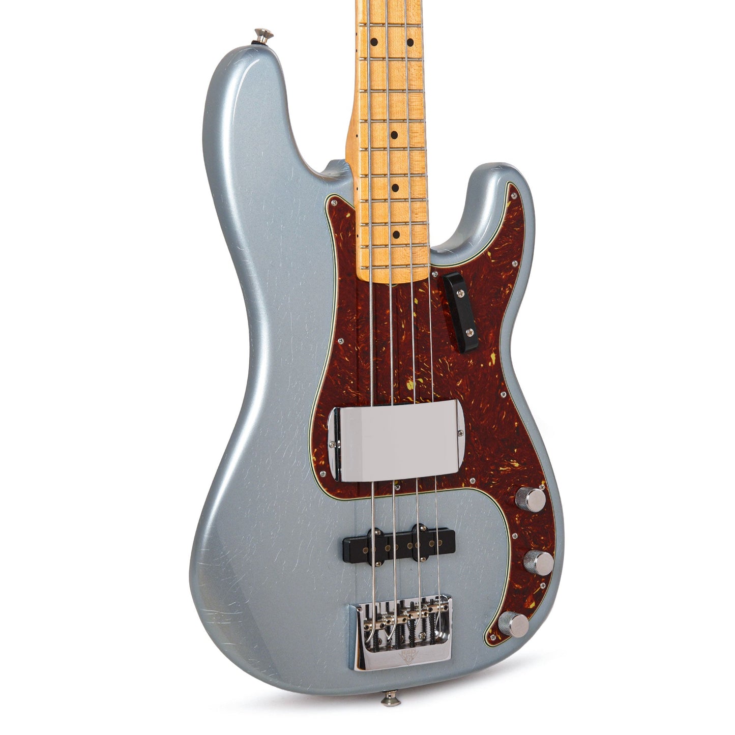 Fender Custom Shop Postmodern Precision Bass Deluxe Closet Classic Aged Blue Ice Metallic