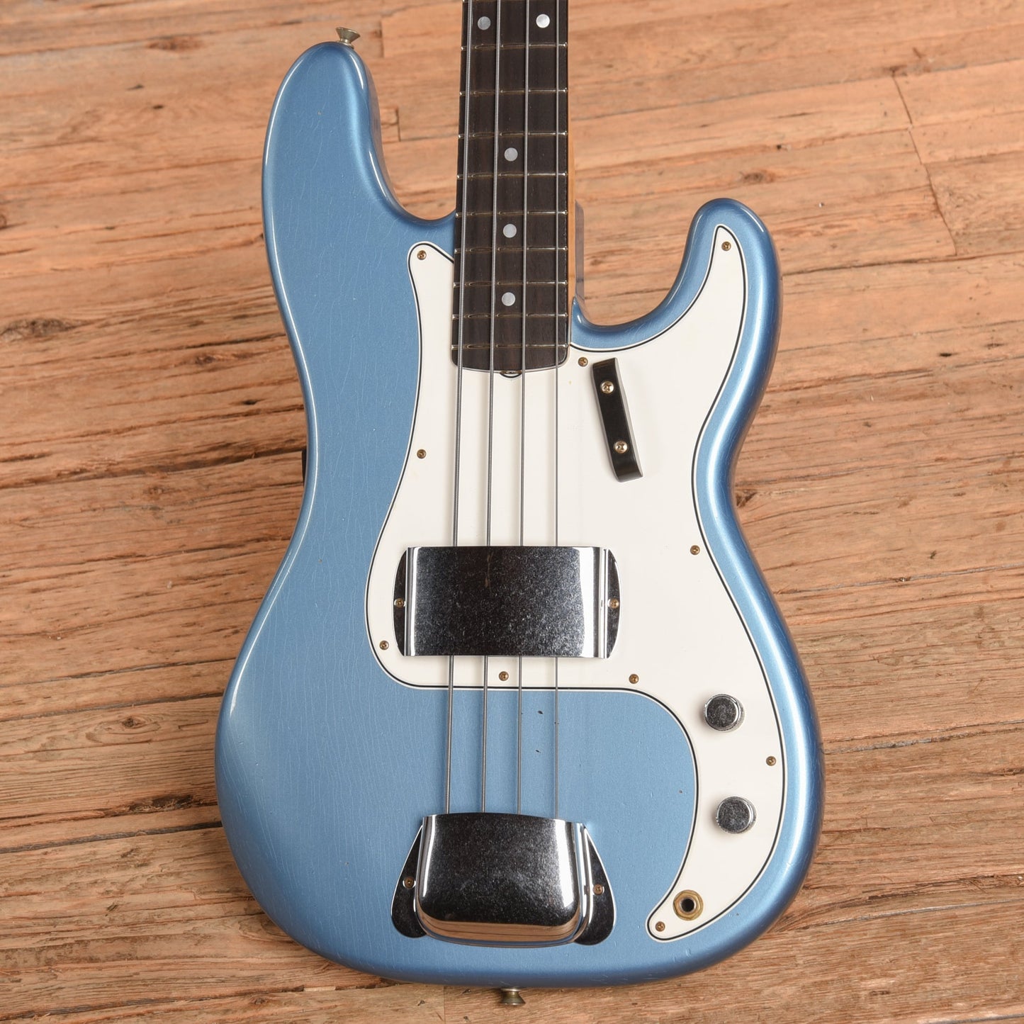 Fender Custom Shop 66 Precision Bass Journeyman Relic Lake Placid Blue 2024