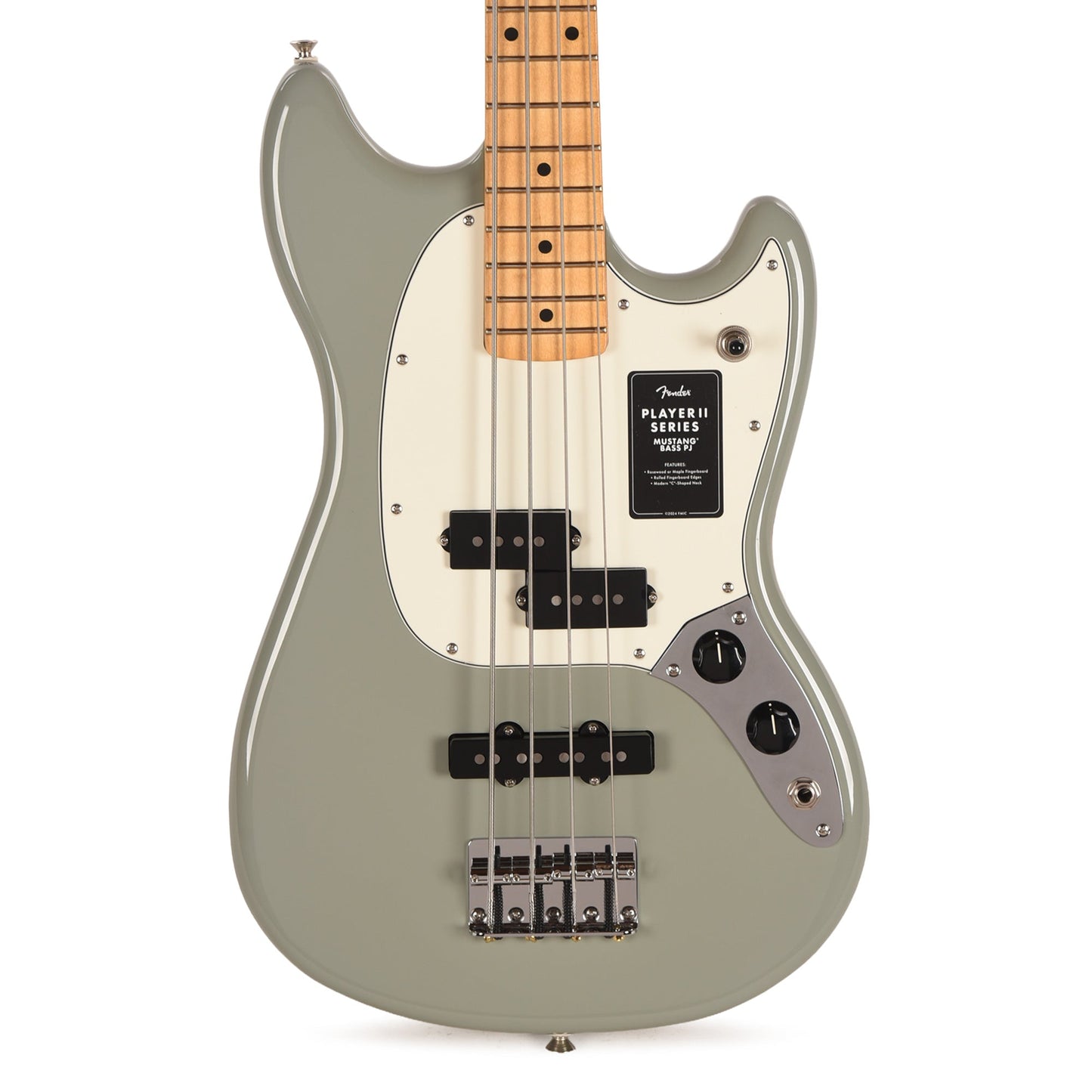 Fender Player II Mustang Bass PJ Cactus Gray