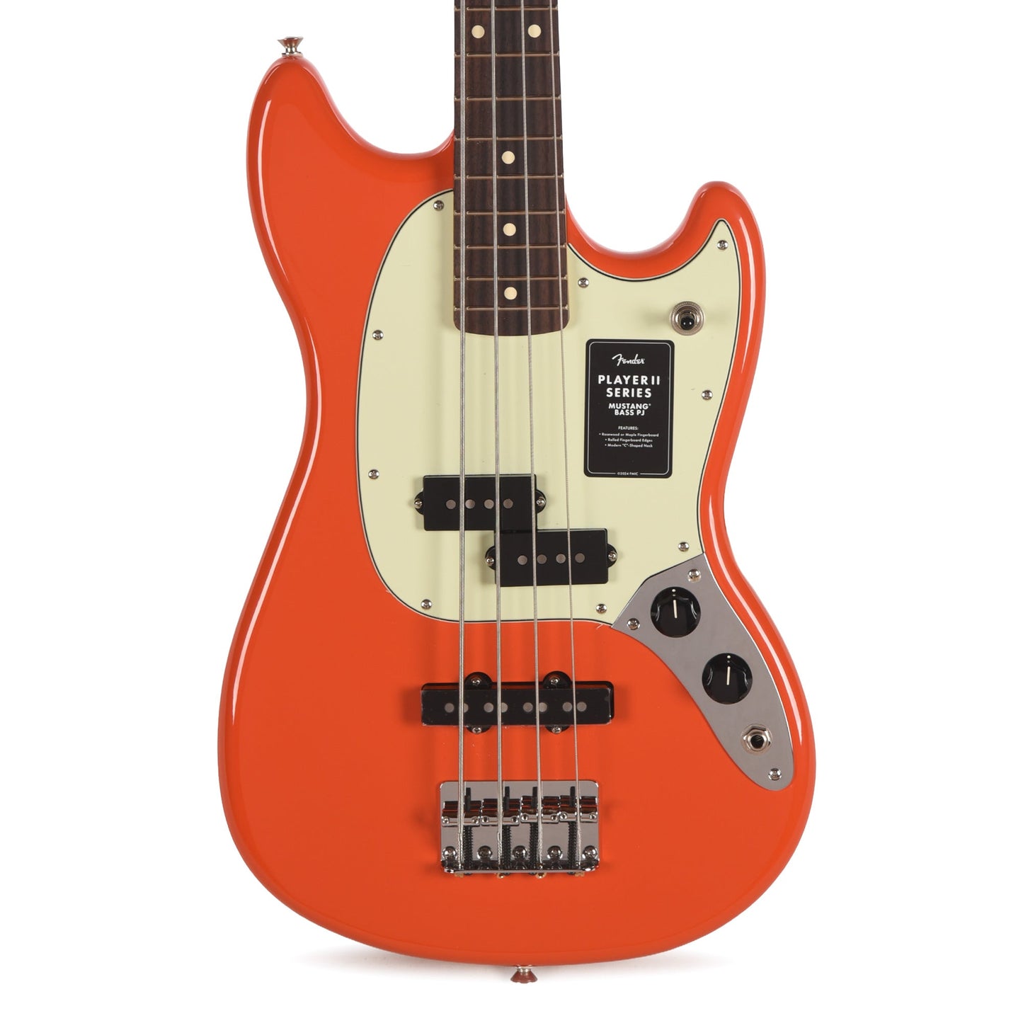 Fender Player II Mustang Bass PJ Rallye Orange