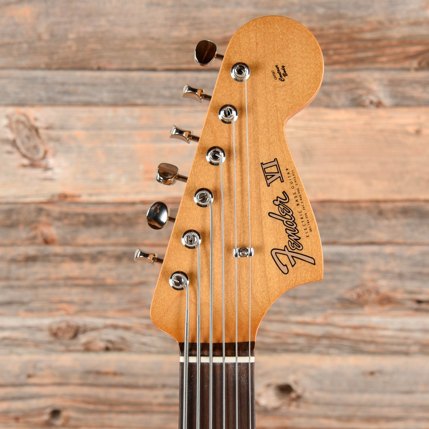 Fender Vintera III Early '60s Bass VI Olympic White