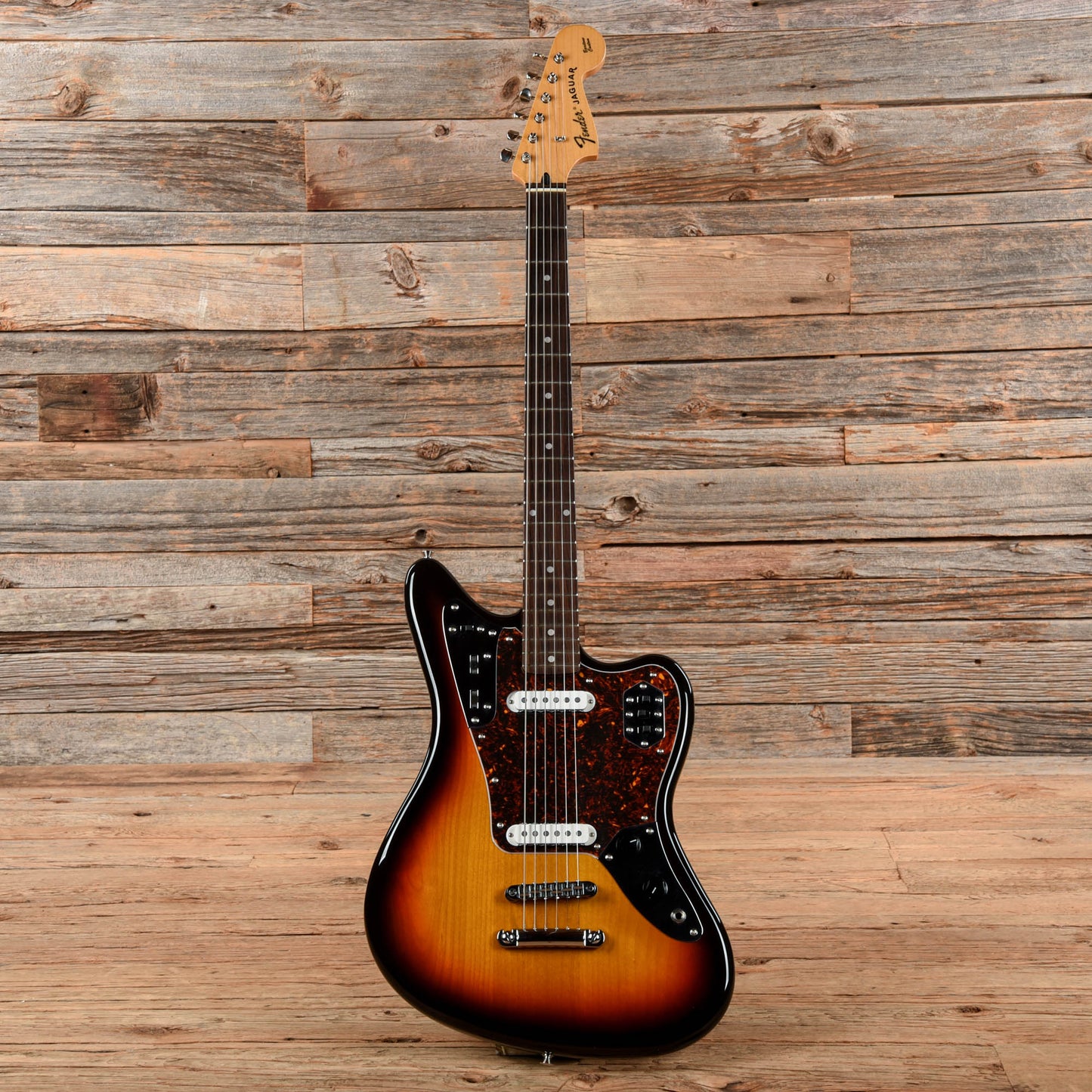 Fender JGB Jaguar Bottom Master Baritone MIJ 2004 3-Tone Sunburst - Dave Amato of REO Speedwagon