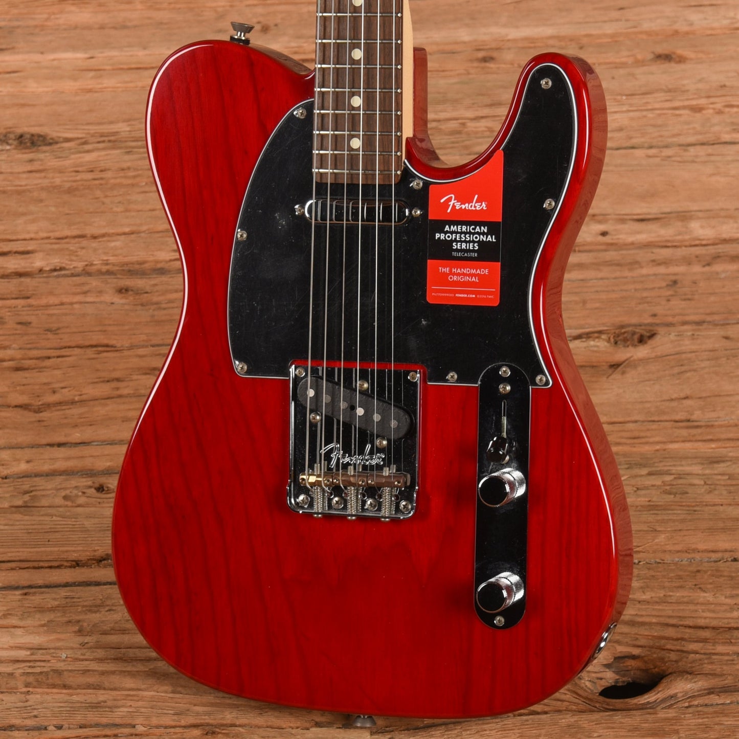 Fender American Professional Telecaster Crimson Red Transparent 2017