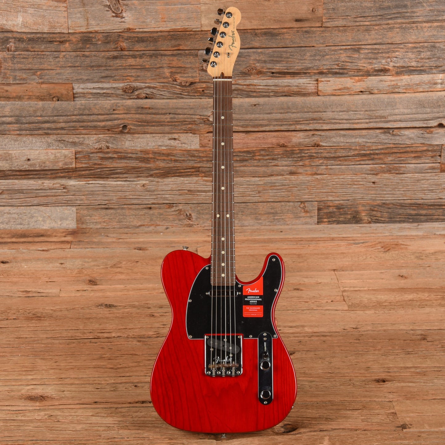 Fender American Professional Telecaster Crimson Red Transparent 2017