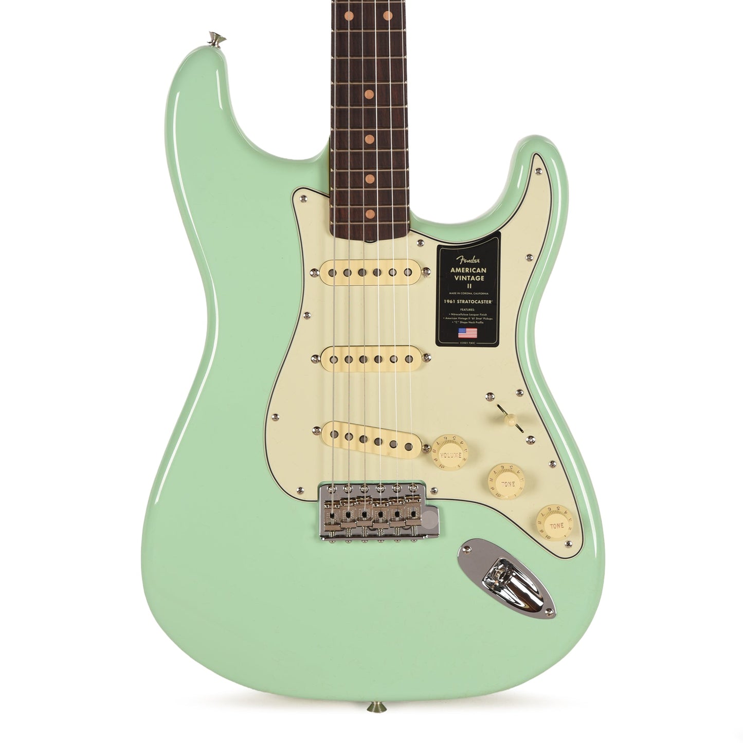 Fender American Vintage II 1961 Stratocaster Surf Green