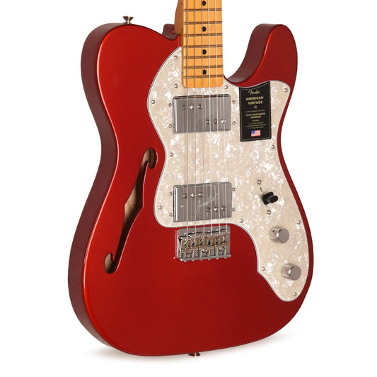 Fender American Vintage II 1972 Telecaster Thinline Candy Apple Red