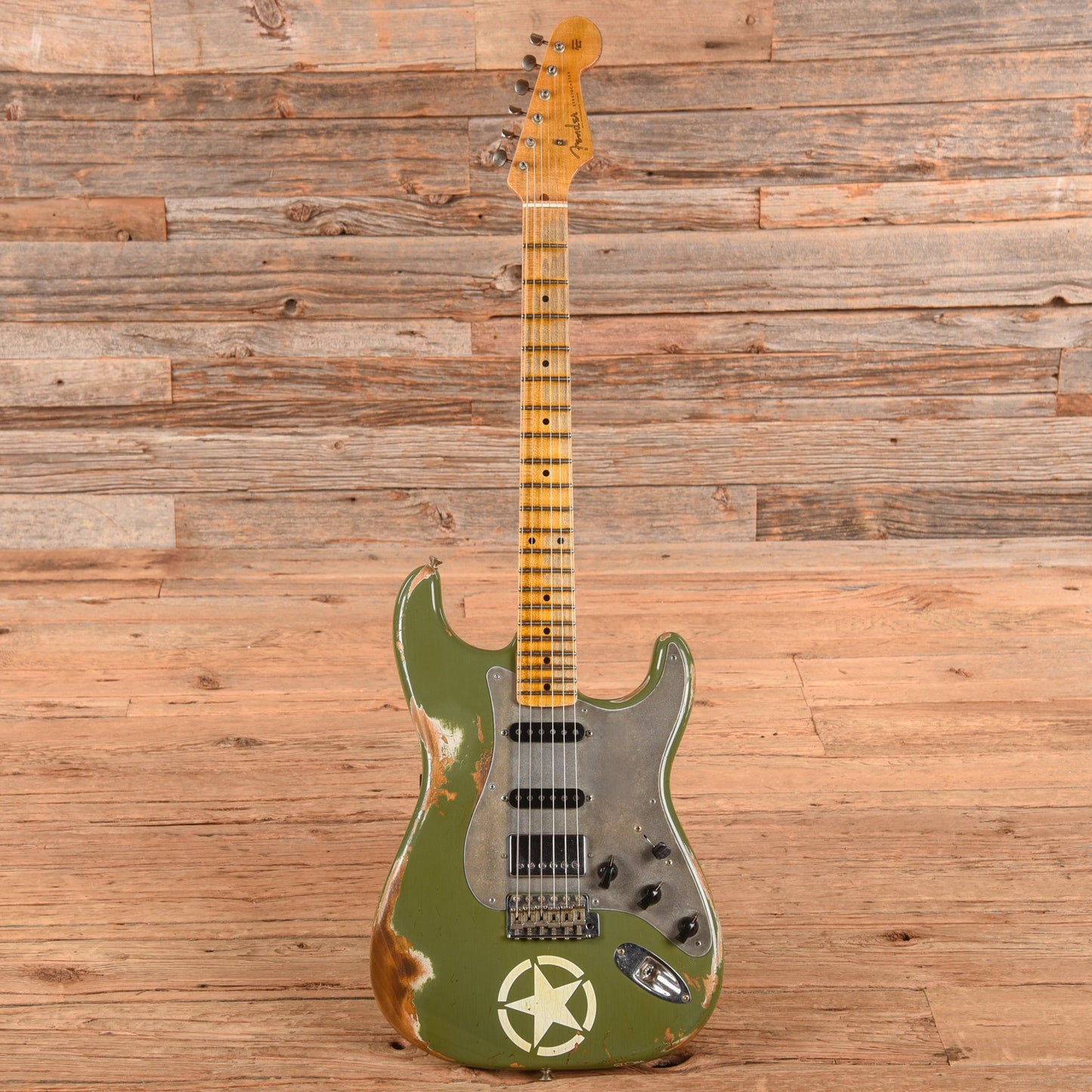 Fender Custom Shop '56 Stratocaster HSS Reissue Heavy Relic Matte Army Drab 2019