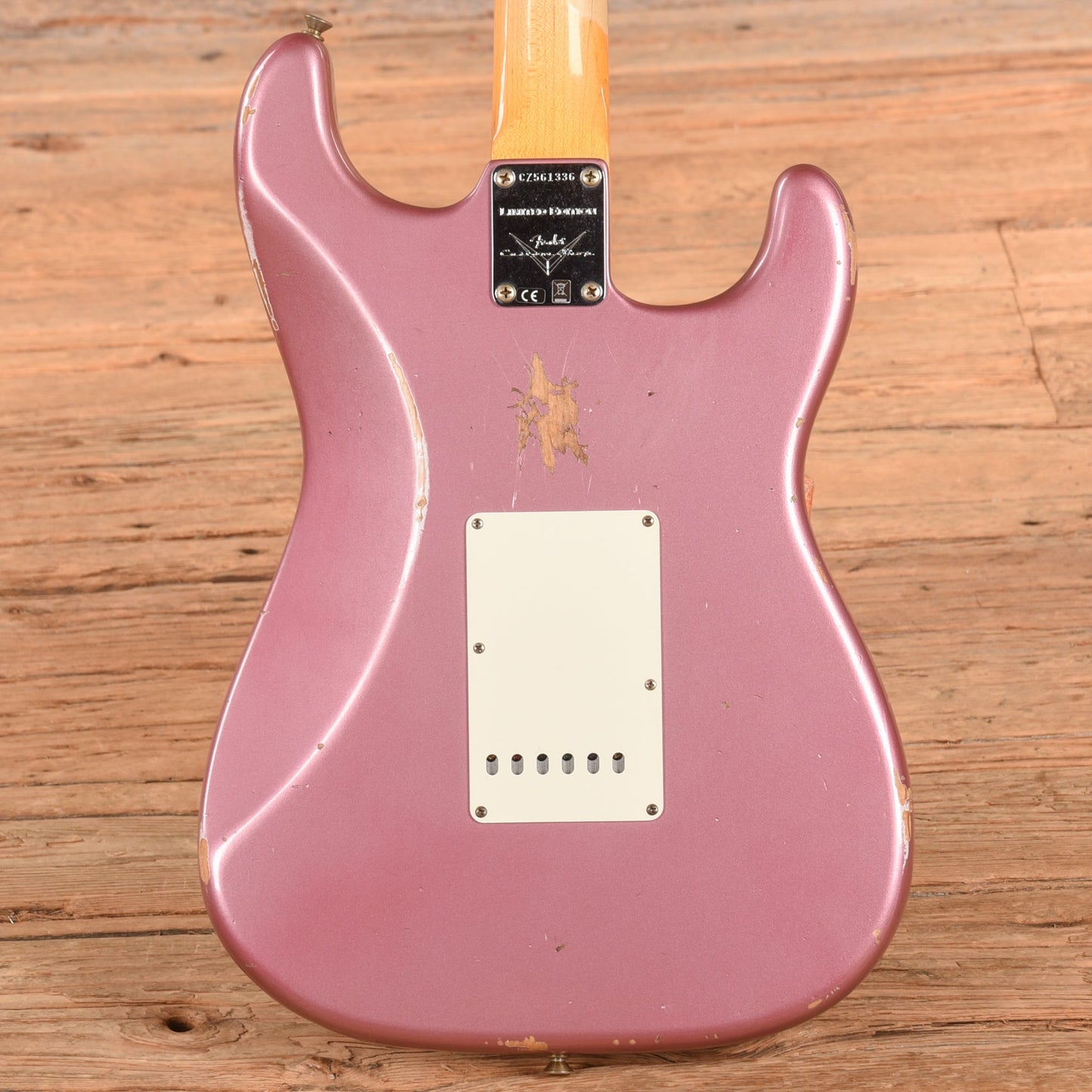Fender Custom Shop '59 Stratocaster Relic Faded Aged Burgundy Mist Metallic 2022 LEFTY