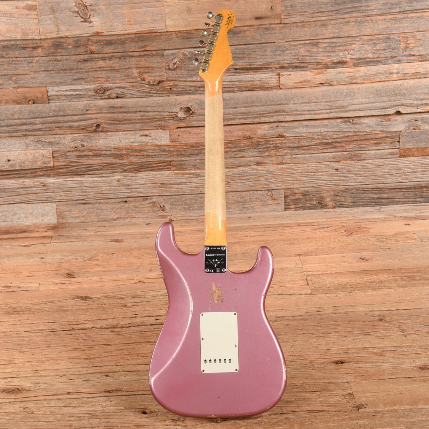 Fender Custom Shop '59 Stratocaster Relic Faded Aged Burgundy Mist Metallic 2022 LEFTY