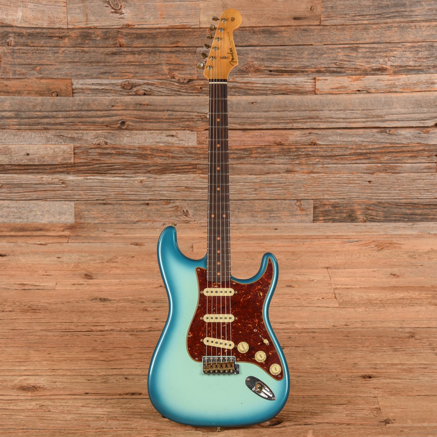 Fender Custom Shop '62 Stratocaster Journeyman Relic Surf Blue Burst 2024