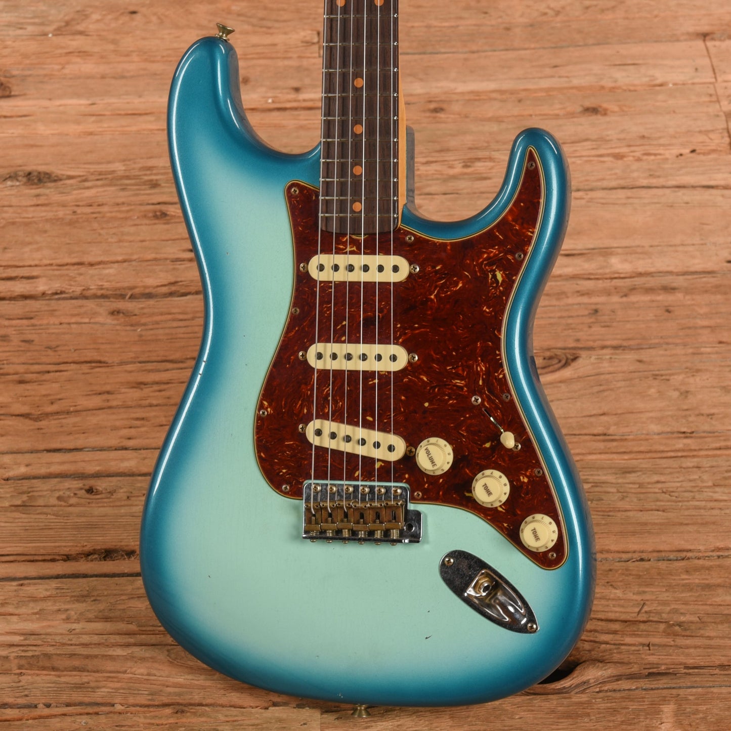 Fender Custom Shop '62 Stratocaster Journeyman Relic Surf Blue Burst 2024