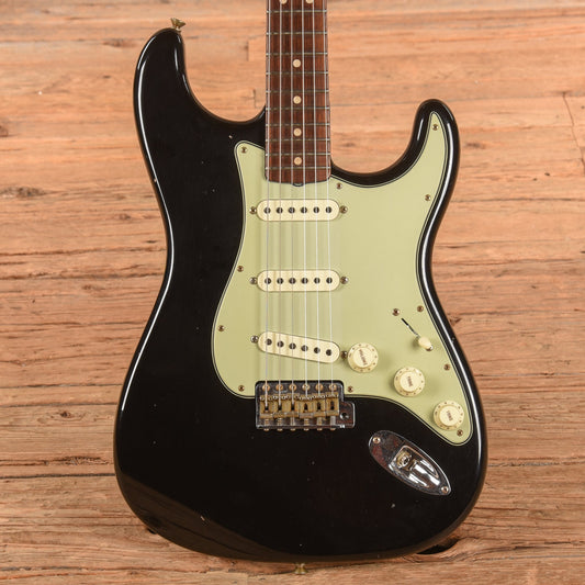 Fender Custom Shop '63 Stratocaster Reissue w/ Rosewood Neck Journeyman Relic Black 2024