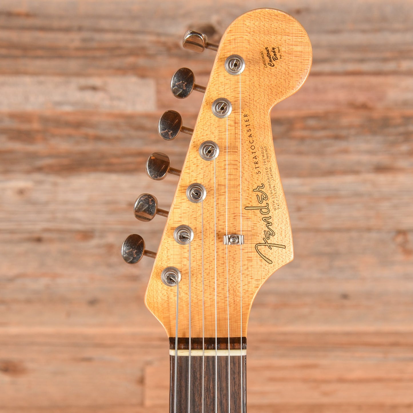Fender Custom Shop '64 Stratocaster Reissue Journeyman Relic Aged Burgundy Mist Metallic 2022