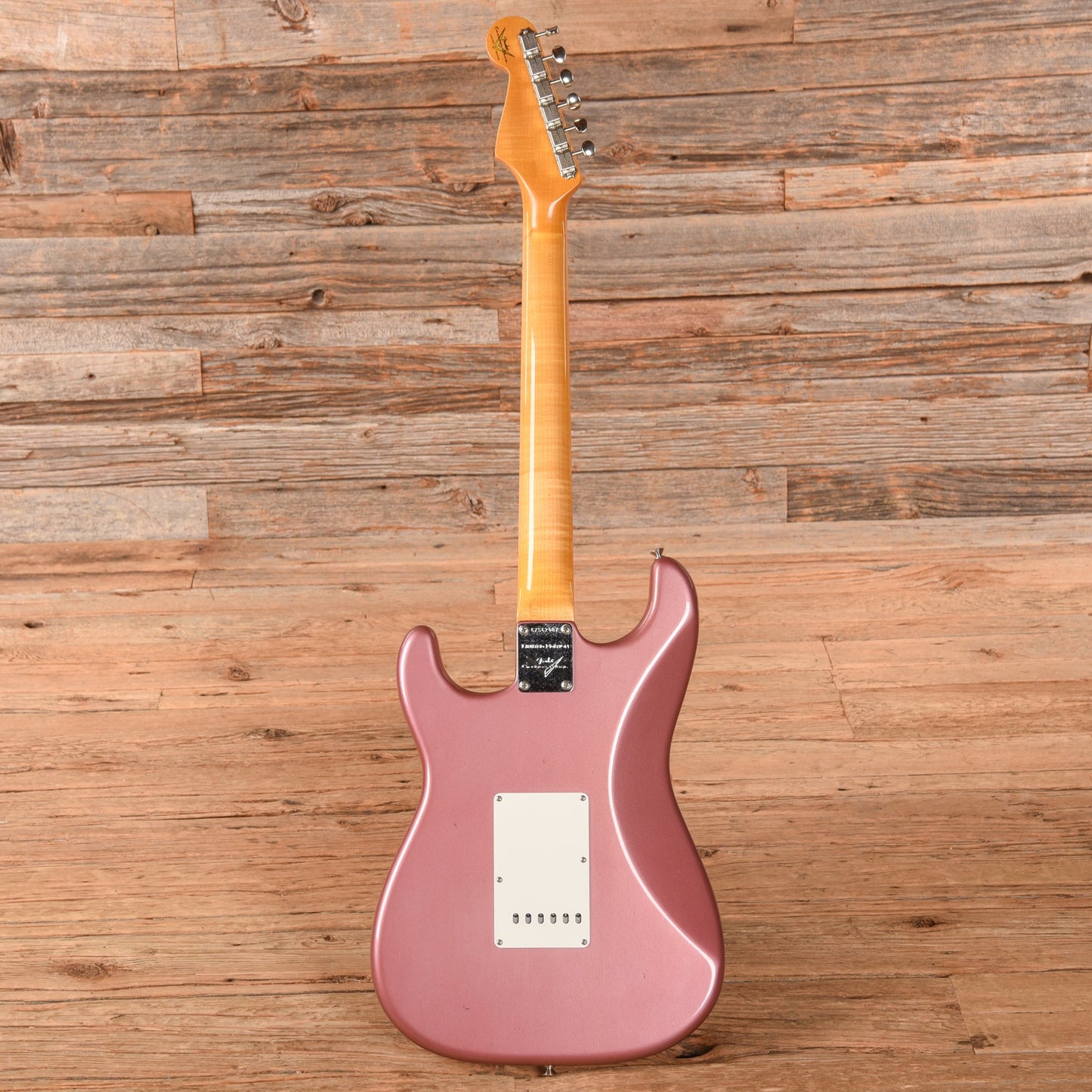 Fender Custom Shop '64 Stratocaster Reissue Journeyman Relic Aged Burgundy Mist Metallic 2022