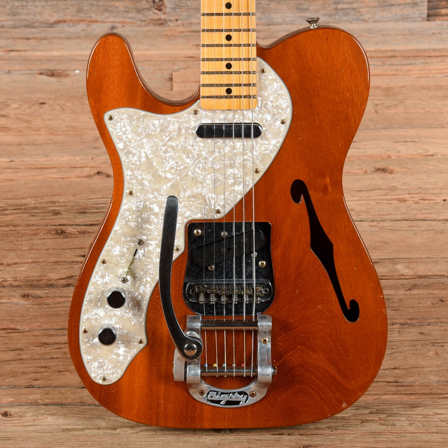 Fender Custom Shop '68 Telecaster Thinline Journeyman Relic Aged Natural 2025 LEFTY