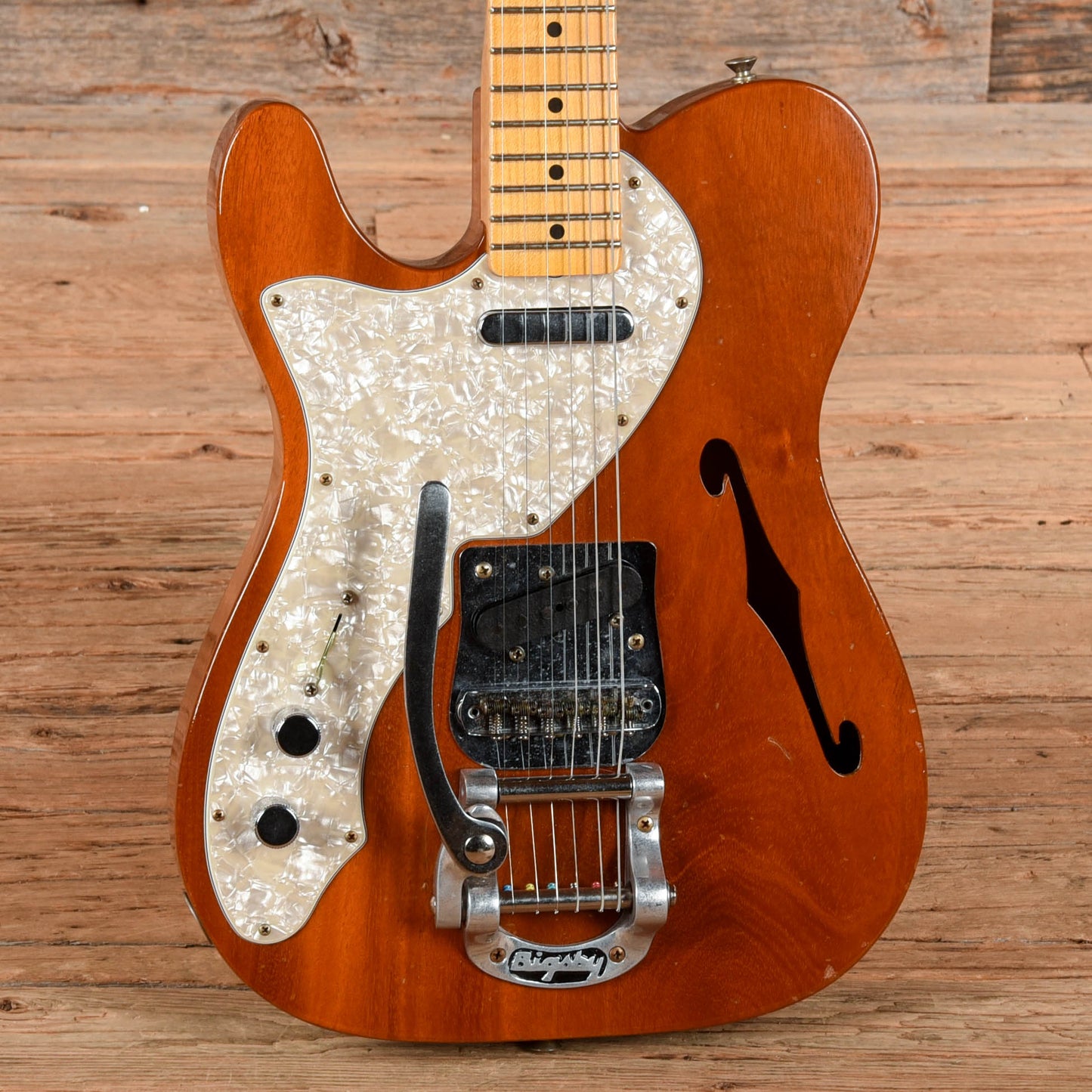 Fender Custom Shop '68 Telecaster Thinline Journeyman Relic Aged Natural 2025 LEFTY