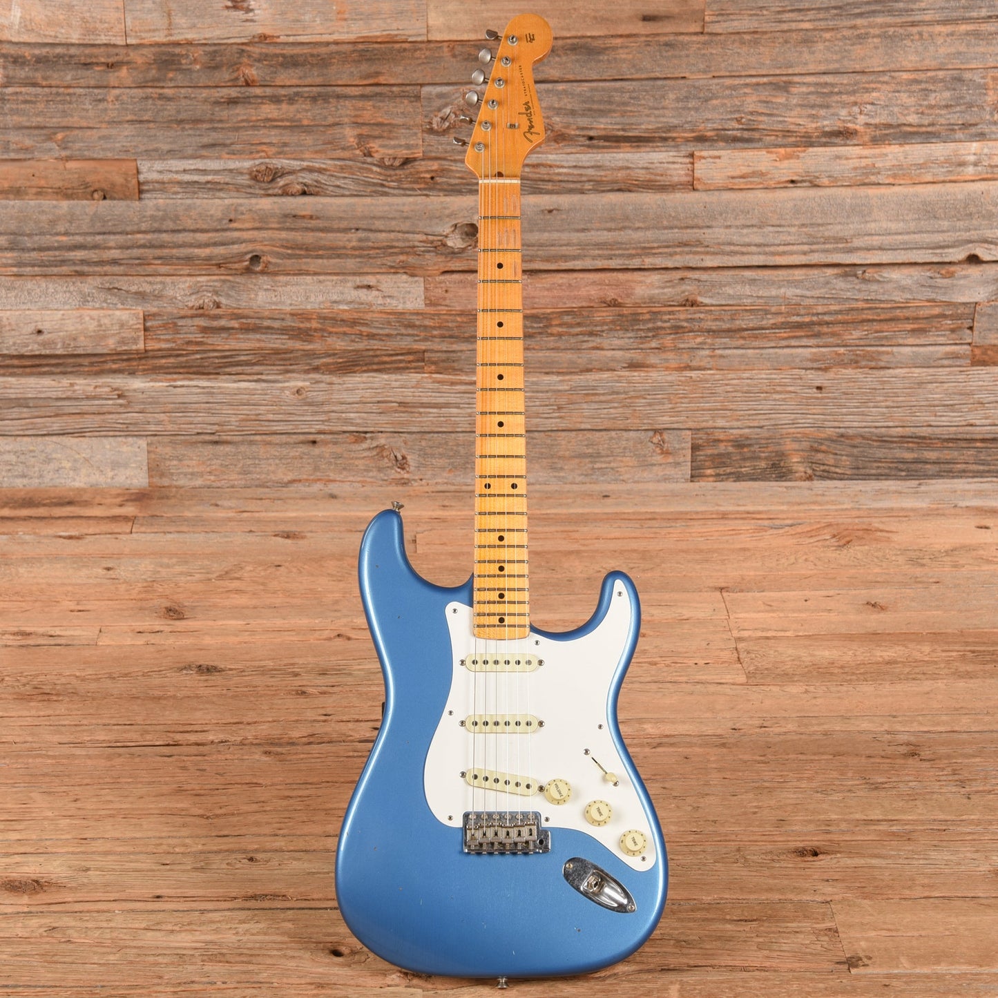 Fender Custom Shop Ancho Poblano '56 Stratocaster Journeyman Relic Lake Placid Blue 2019