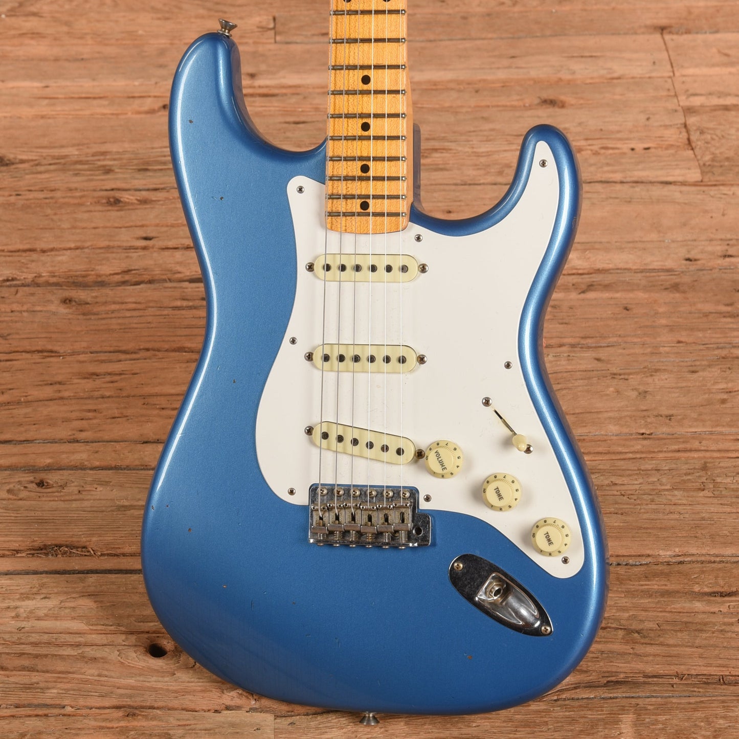 Fender Custom Shop Ancho Poblano '56 Stratocaster Journeyman Relic Lake Placid Blue 2019