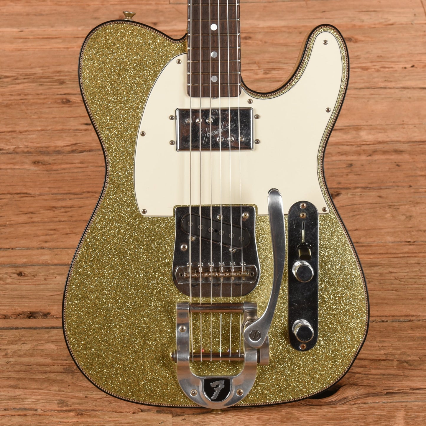Fender Custom Shop Limited CuNiFe Telecaster Journeyman Relic Gold Sparkle 2022