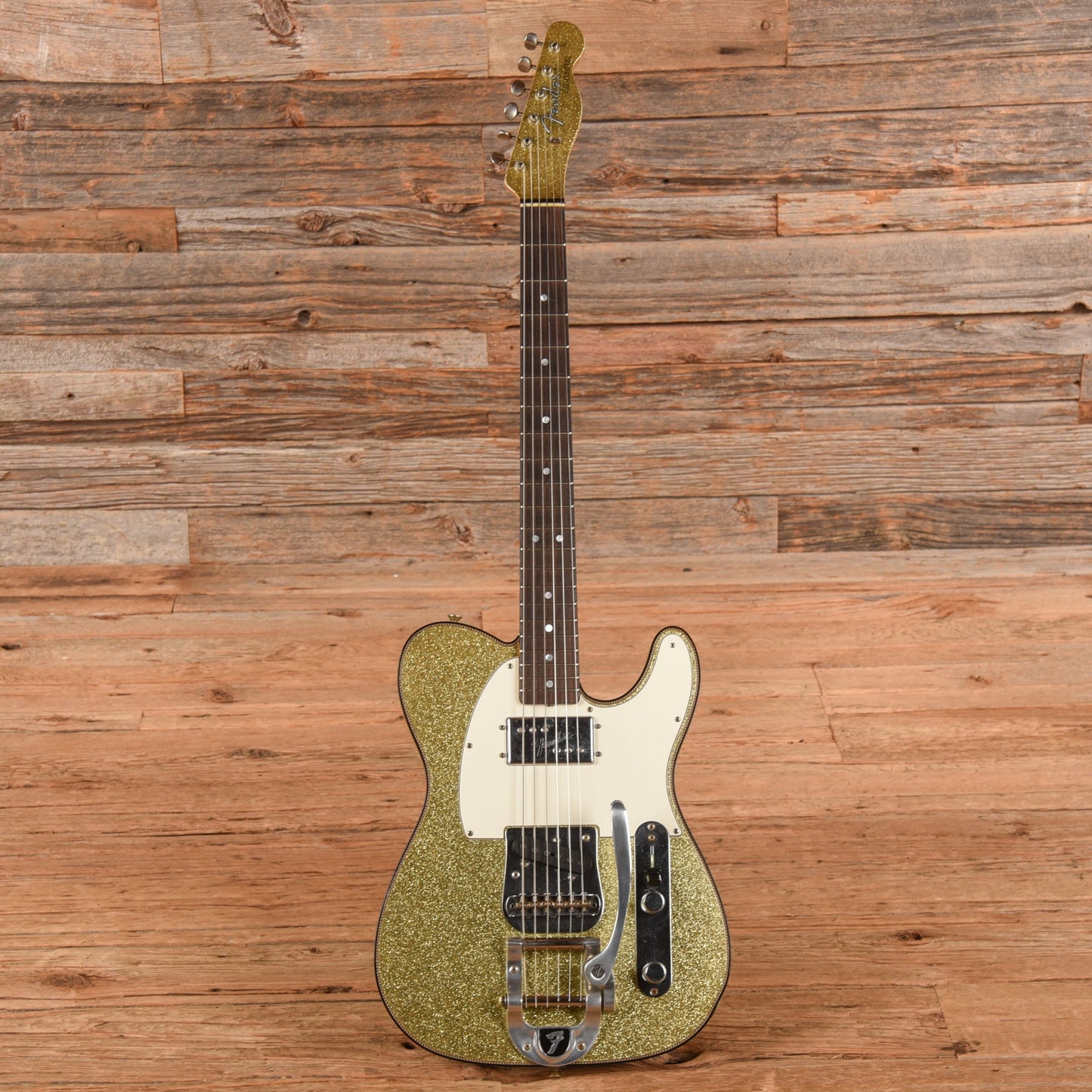 Fender Custom Shop Limited CuNiFe Telecaster Journeyman Relic Gold Sparkle 2022