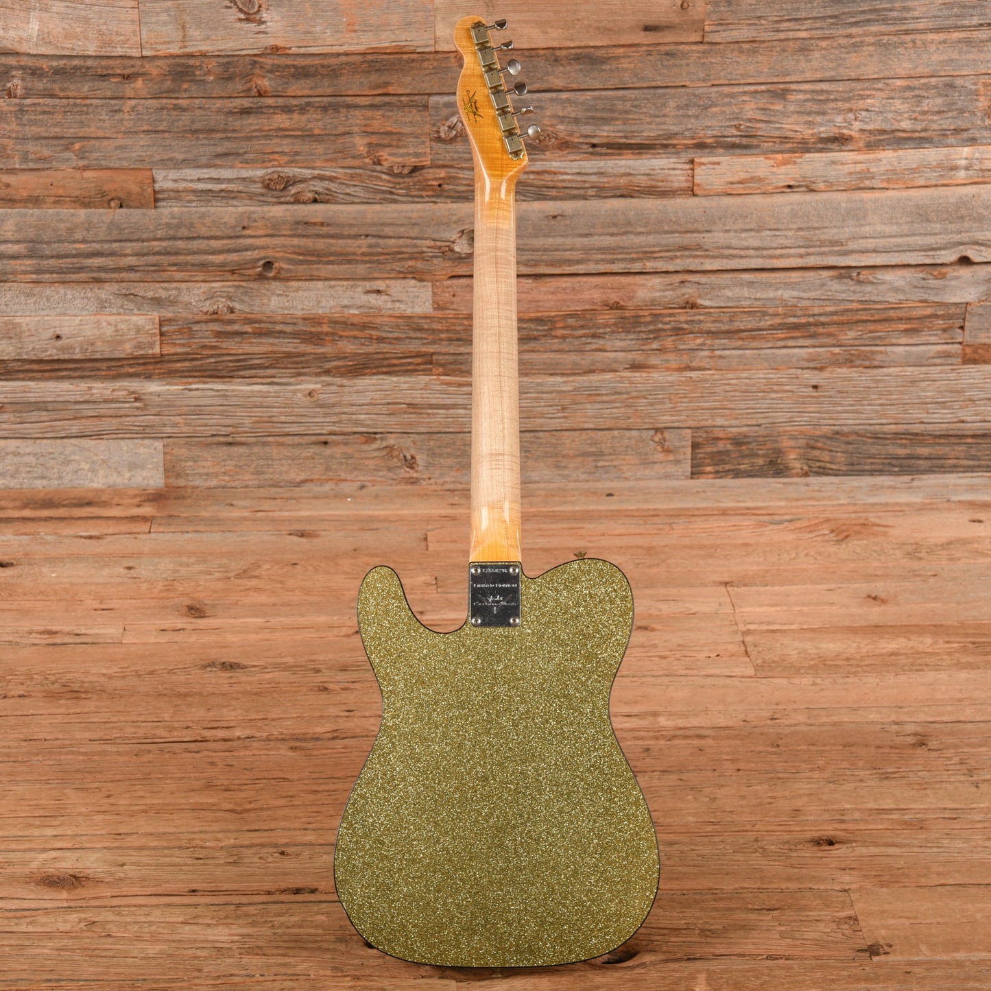 Fender Custom Shop Limited CuNiFe Telecaster Journeyman Relic Gold Sparkle 2022