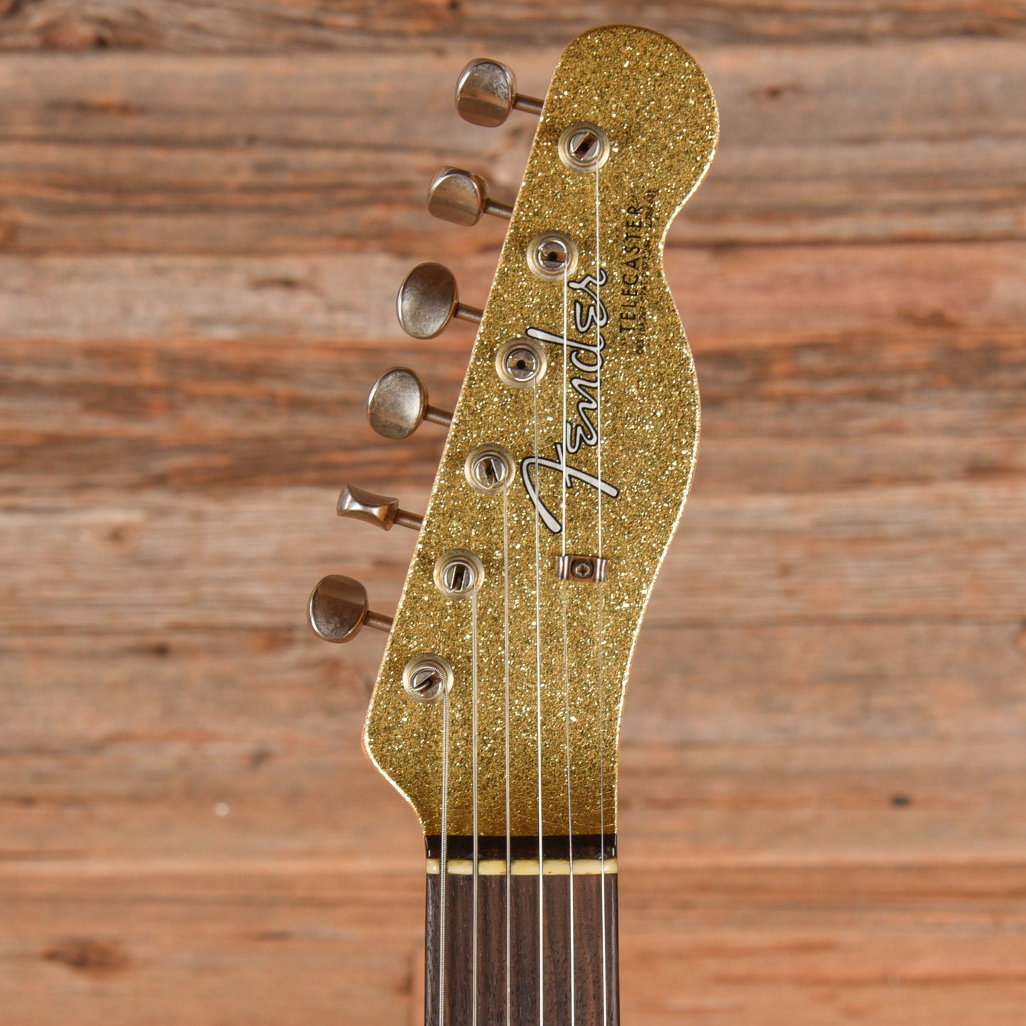 Fender Custom Shop Limited CuNiFe Telecaster Journeyman Relic Gold Sparkle 2022