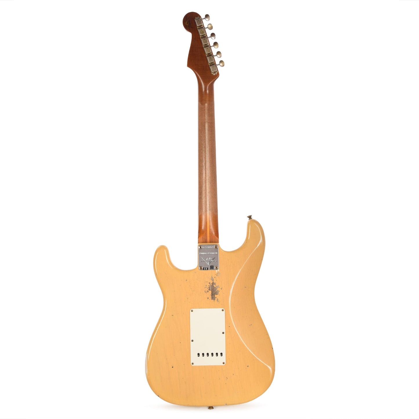 Fender Custom Shop Limited Edition '50s Dualmag II Compound Radius Stratocaster Relic Aged Nocaster Blonde
