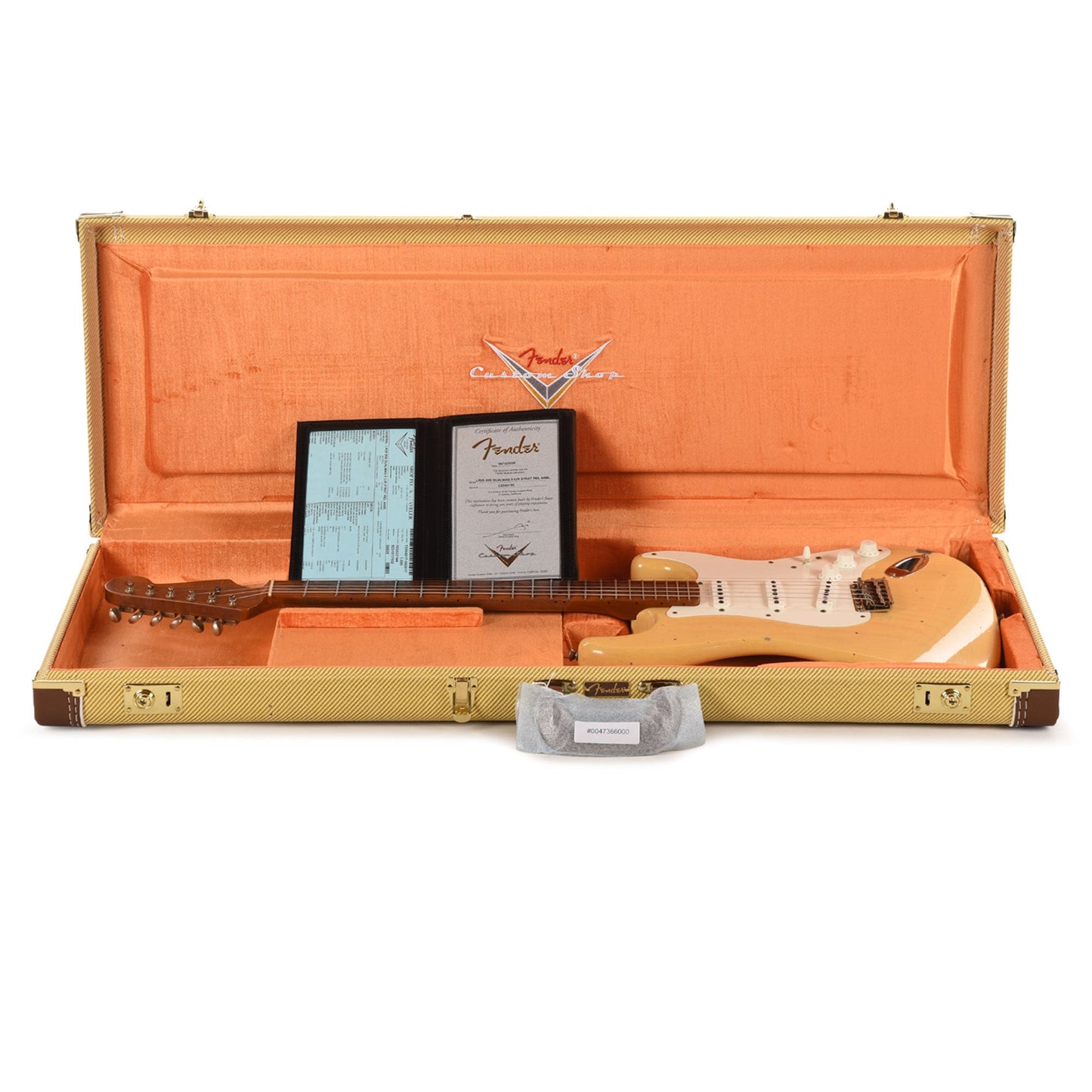 Fender Custom Shop Limited Edition '50s Dualmag II Compound Radius Stratocaster Relic Aged Nocaster Blonde