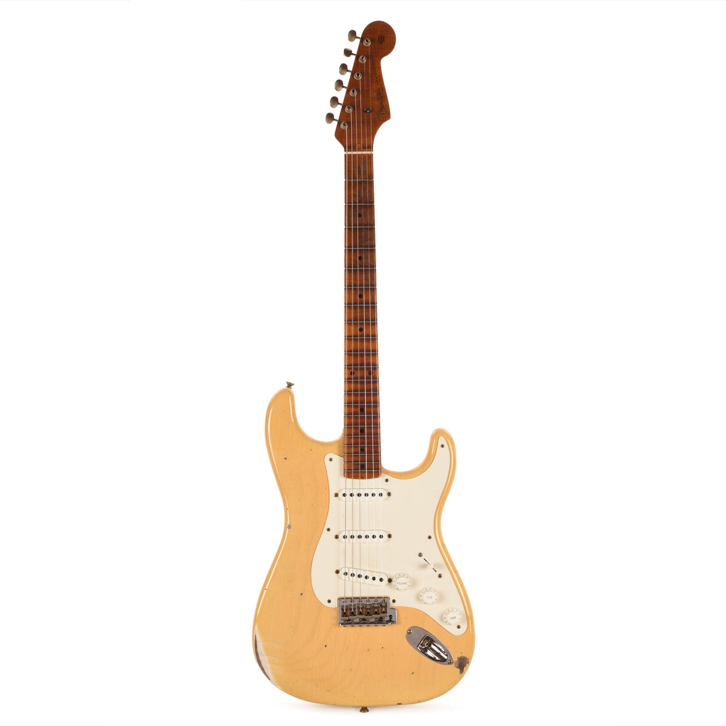 Fender Custom Shop Limited Edition '50s Dualmag II Compound Radius Stratocaster Relic Aged Nocaster Blonde