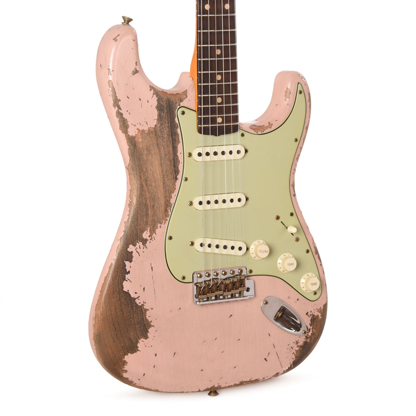 Fender Custom Shop Limited Edition 62/63 Stratocaster Super Heavy Relic Shell Pink