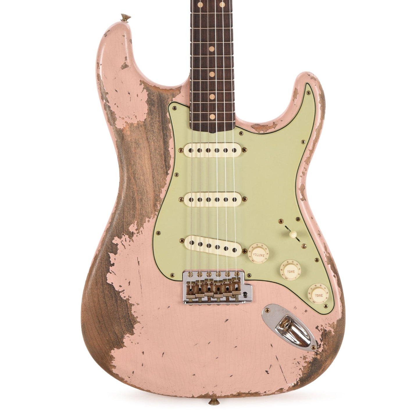 Fender Custom Shop Limited Edition 62/63 Stratocaster Super Heavy Relic Shell Pink
