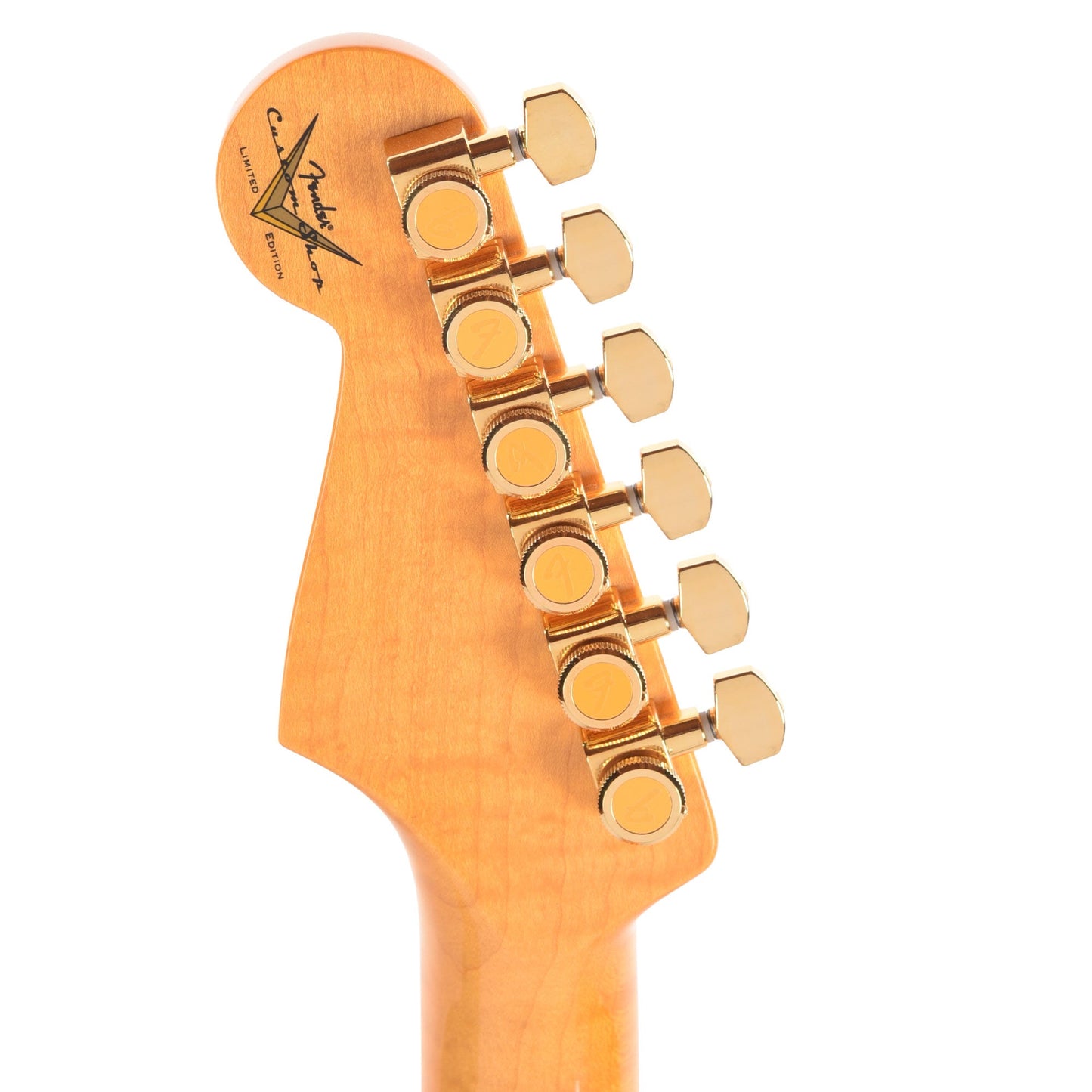 Fender Custom Shop Limited Edition Custom Deluxe AAA Flame Stratocaster NOS Emerald Green Transparent w/Gold Hardware