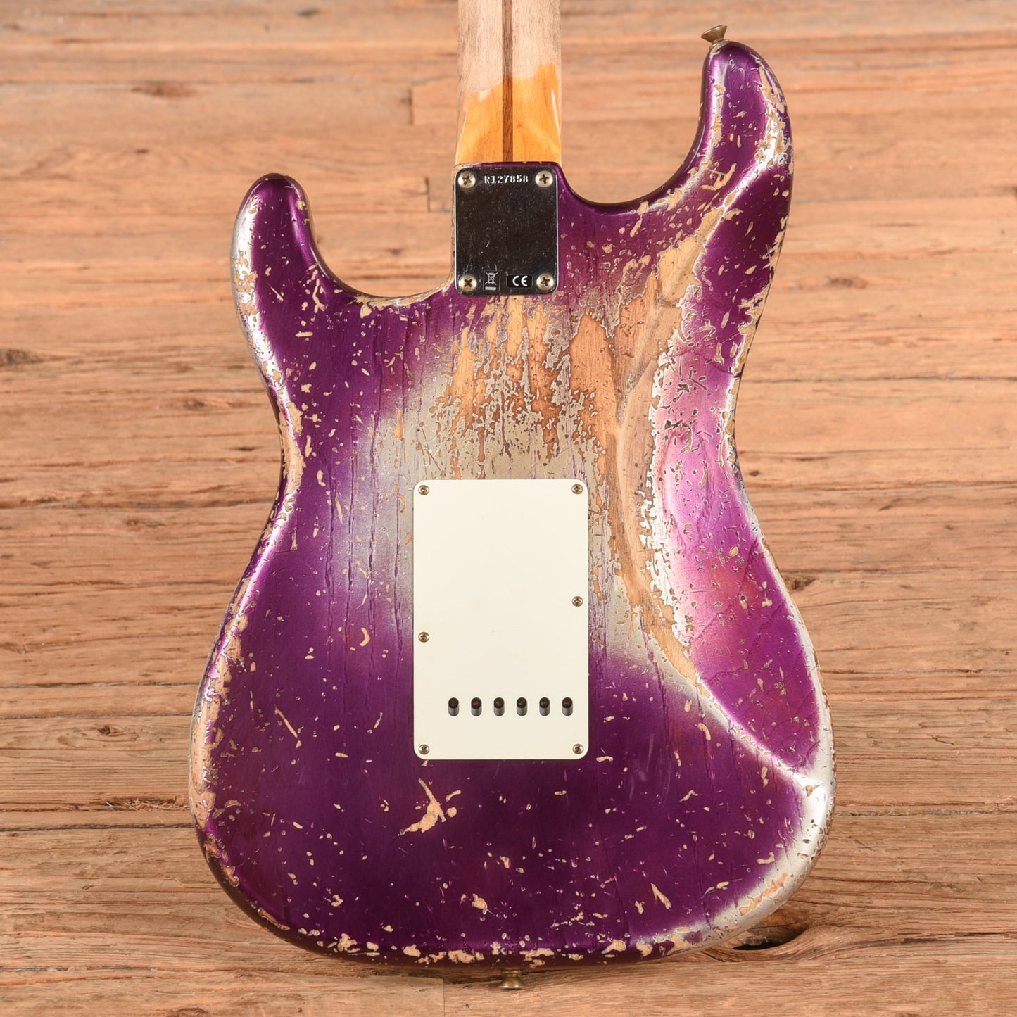 Fender Custom Shop Limited-Edition Nashville Ash-V 1957 Stratocaster HSS Super Heavy Relic Metallic Purple 2023