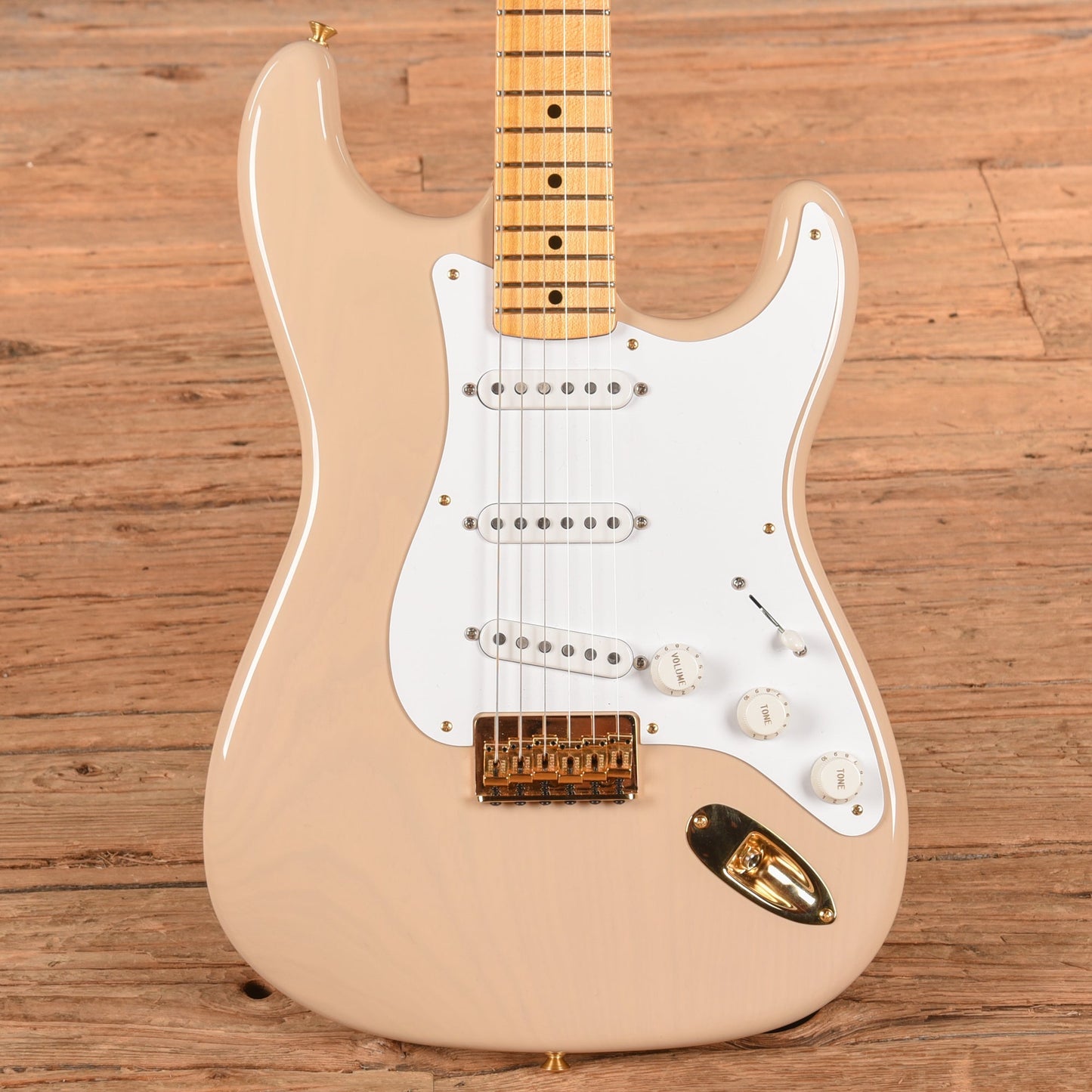 Fender Custom Shop LTD '54 Stratocaster Hardtail Reissue NOS Dirty White Blonde 2024