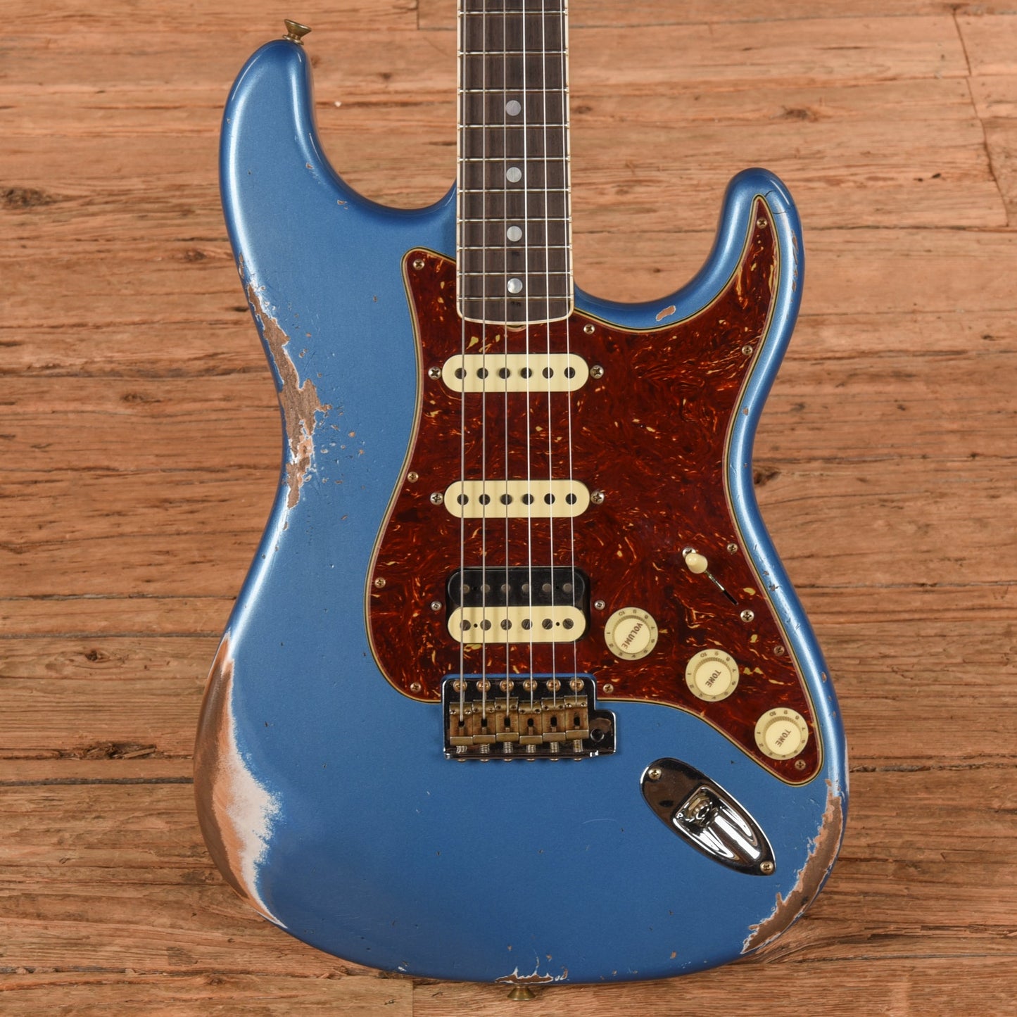 Fender Custom Shop LTD 67 HSS Stratocaster Heavy Relic Lake Placid Blue 2024