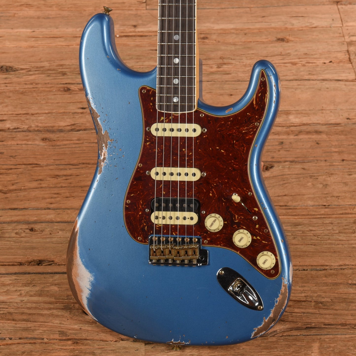 Fender Custom Shop LTD 67 HSS Stratocaster Heavy Relic Lake Placid Blue 2024