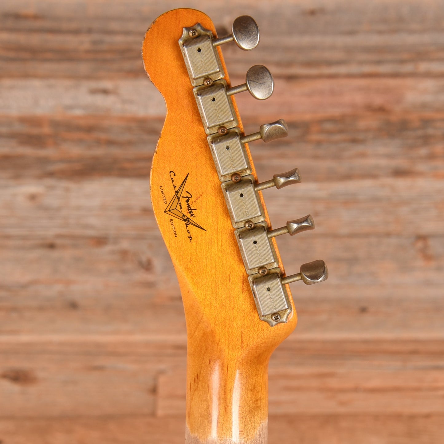 Fender Custom Shop LTD CuNiFe Blackguard Telecaster Heavy Relic Butterscotch Blonde