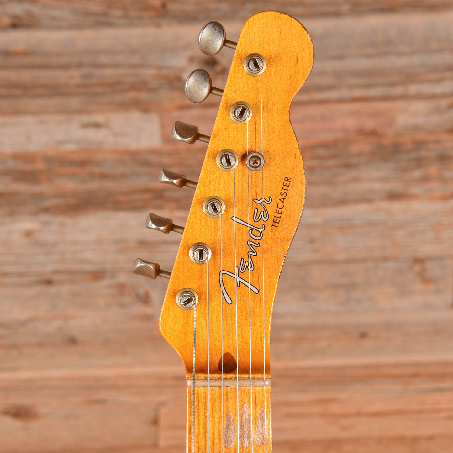 Fender Custom Shop LTD CuNiFe Blackguard Telecaster Heavy Relic Butterscotch Blonde