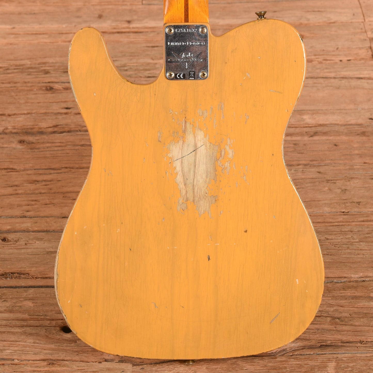 Fender Custom Shop LTD CuNiFe Blackguard Telecaster Heavy Relic Butterscotch Blonde