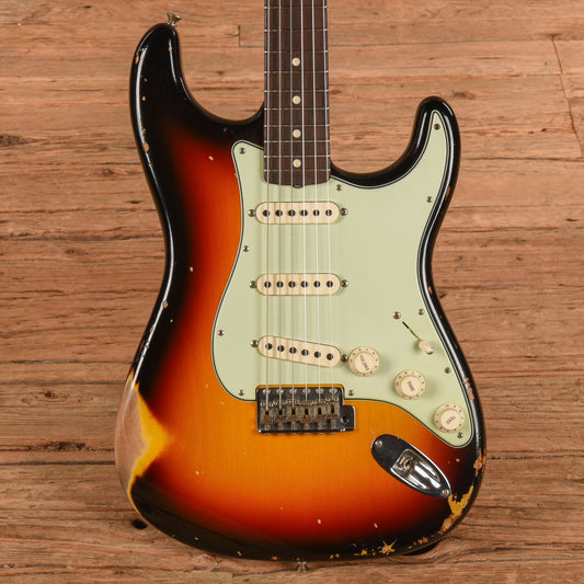 Fender Custom Shop WW10 '61 Stratocaster Reissue Heavy Relic Sunburst 2019