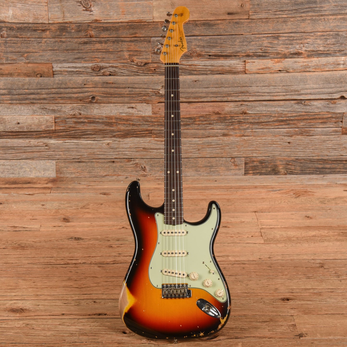 Fender Custom Shop WW10 '61 Stratocaster Reissue Heavy Relic Sunburst 2019