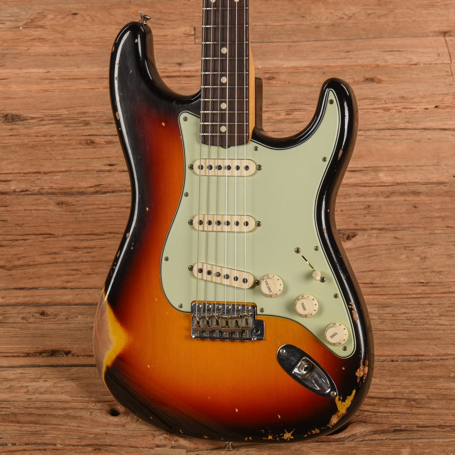 Fender Custom Shop WW10 '61 Stratocaster Reissue Heavy Relic Sunburst 2019