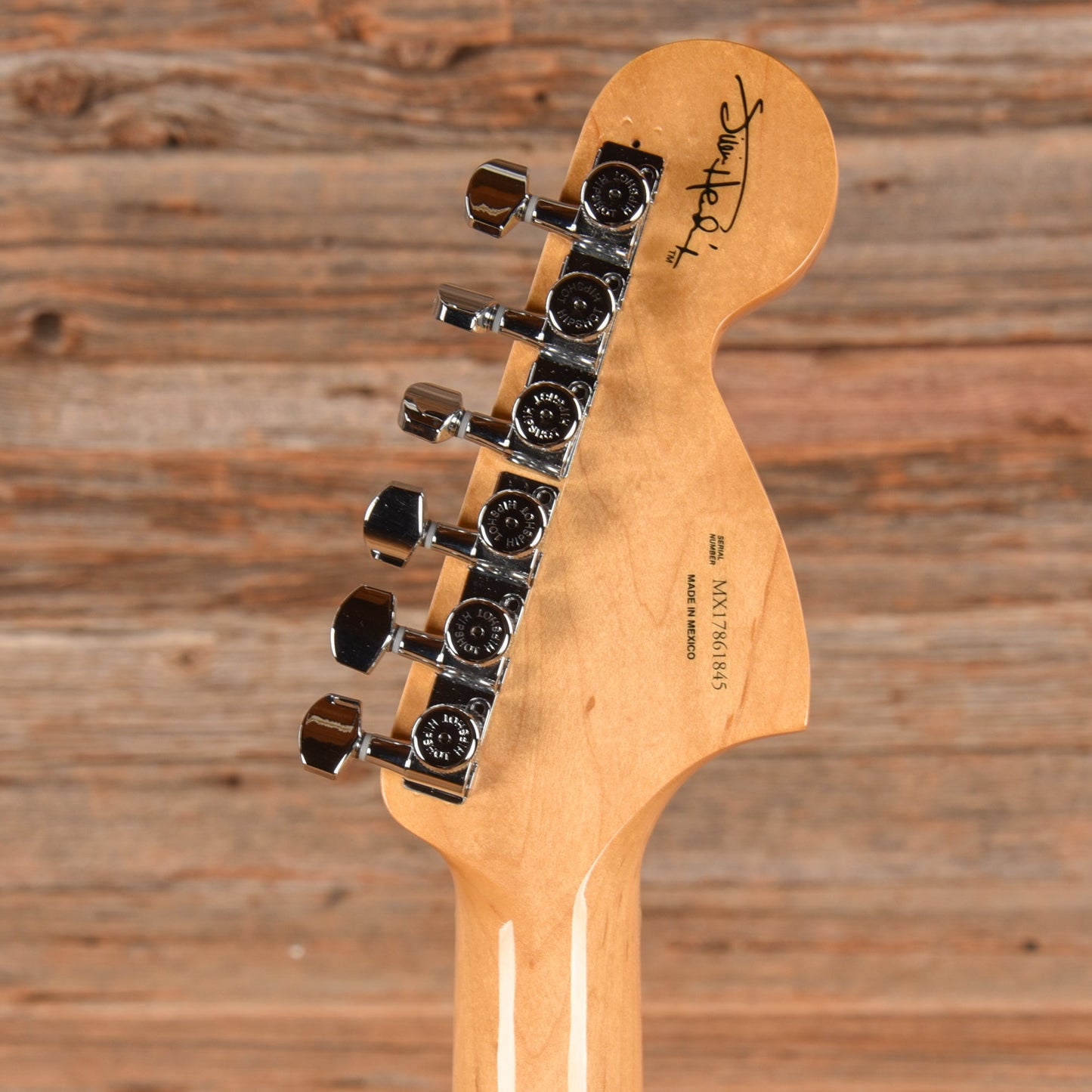 Fender Jimi Hendrix Stratocaster Olympic White 2017