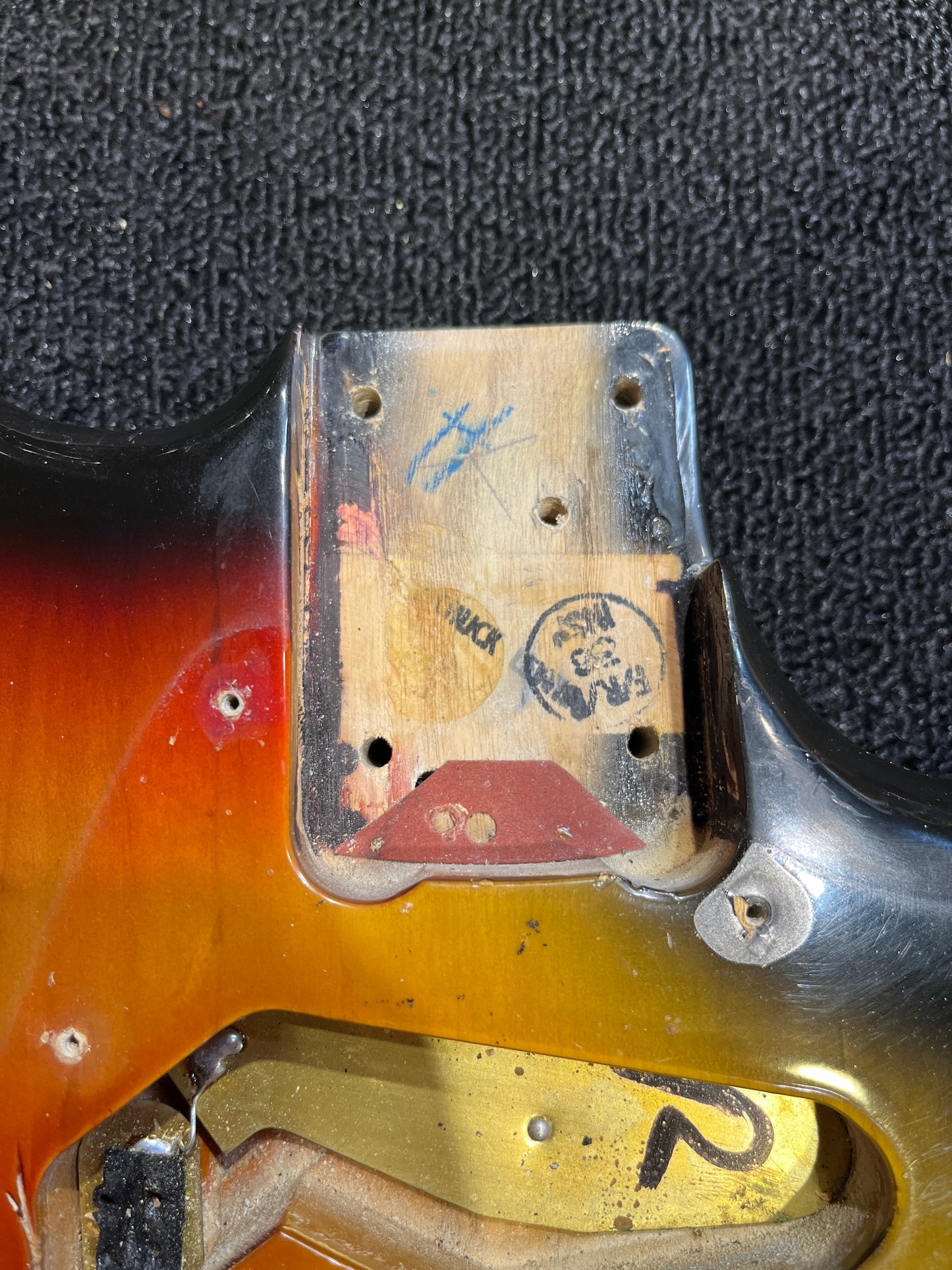 Fender Mustang Sunburst 1977