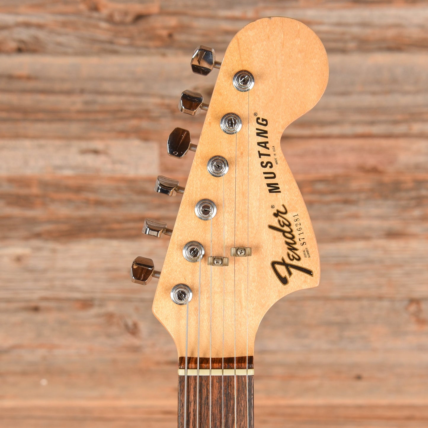 Fender Mustang Walnut 1977