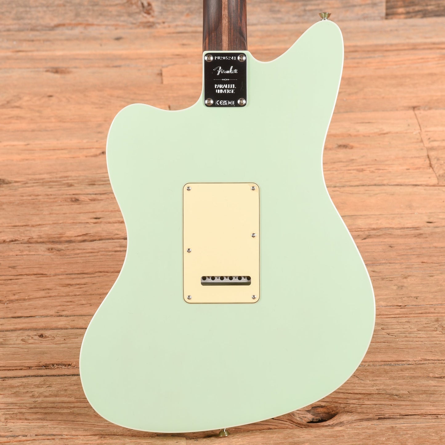 Fender Parallel Universe Volume II Strat Jazz Deluxe Transparent Faded Sea Foam Green 2024