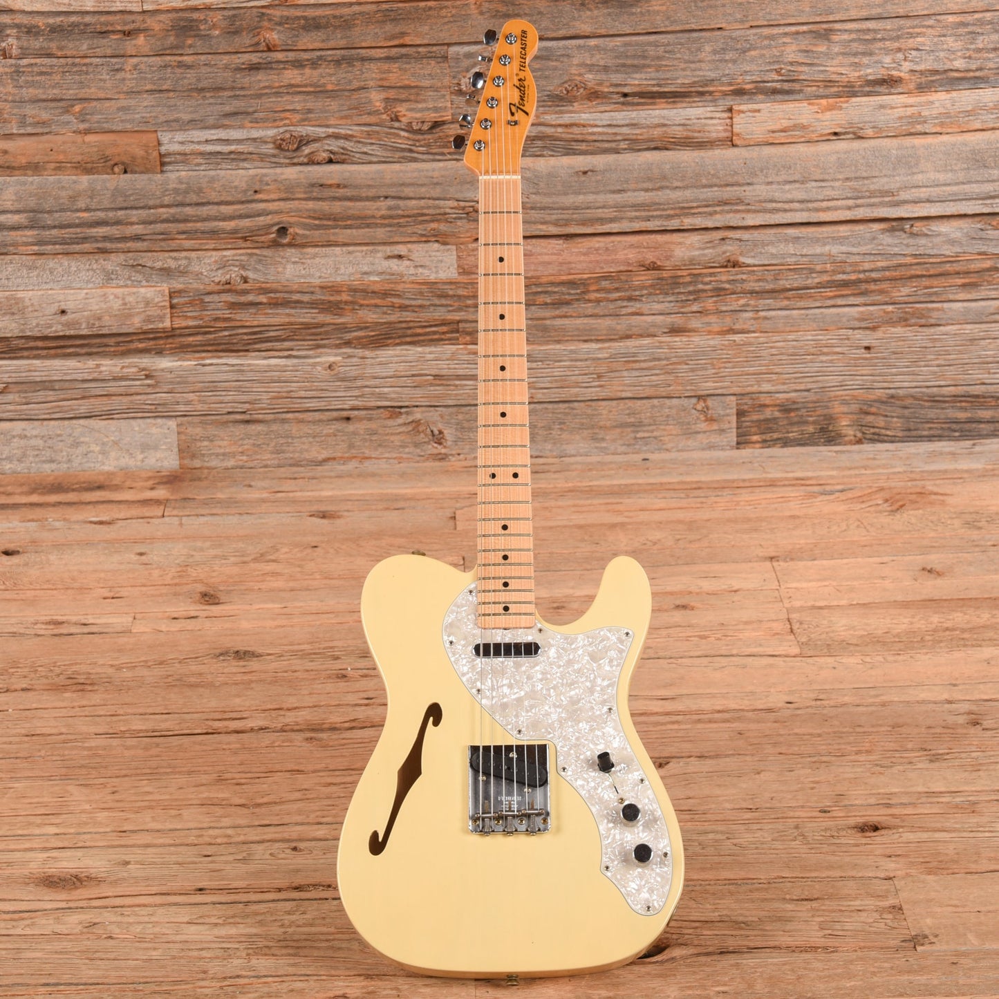Fender Custom Shop '68 Telecaster Thinline Reissue Journeyman Relic Aged White Blonde 2024