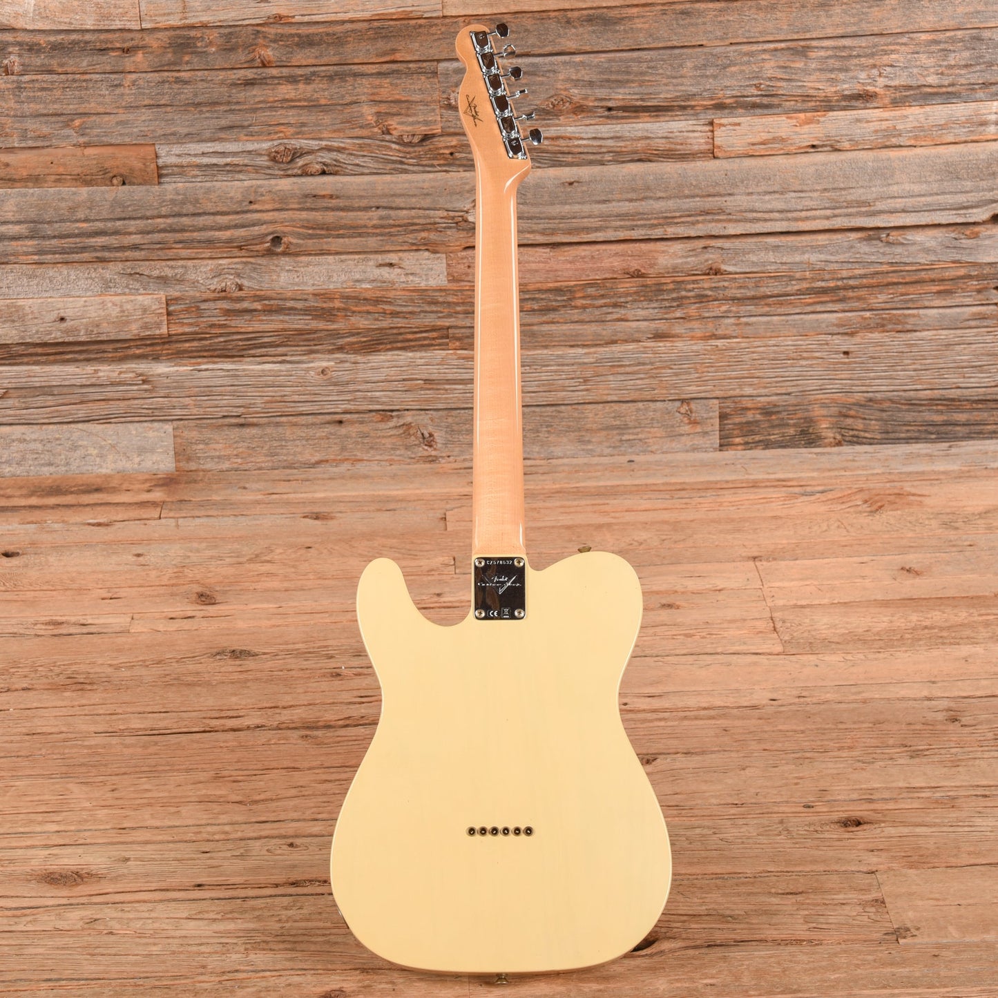 Fender Custom Shop '68 Telecaster Thinline Reissue Journeyman Relic Aged White Blonde 2024