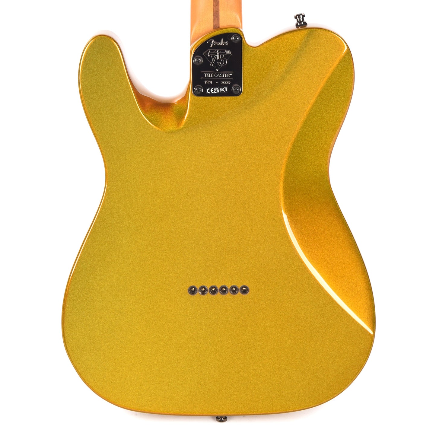 Fender 75th Anniversary American Ultra II Telecaster Ebony Fingerboard Liquid Gold